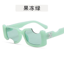Load image into Gallery viewer, 2022   rectangle OFF Fotch Hole Design Sunglasses women men off white logo sun Glasses retro oculos de sol feminino