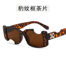 Load image into Gallery viewer, 2022   rectangle OFF Fotch Hole Design Sunglasses women men off white logo sun Glasses retro oculos de sol feminino