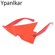 Load image into Gallery viewer, 2023 Funny Sunglasses Personality One Big Frame Arrow Glasses Ocean Color Sunglasses Women UV400