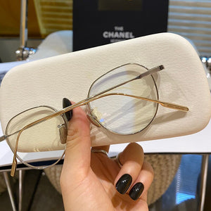 2023 GENTLE Eyeglasses Frame YONA Round Shape Glasses Prescription Men's Decorative Women's Glasses Frame Myopia Glasses