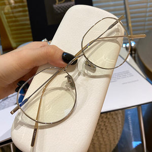 2023 GENTLE Eyeglasses Frame YONA Round Shape Glasses Prescription Men's Decorative Women's Glasses Frame Myopia Glasses