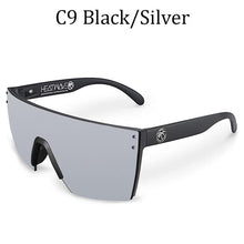 Load image into Gallery viewer, 2023  Heat Wave Sunglasses Men/Women Brand Design Square Conjoined Lens Sun Glasses UV400 With Original Case