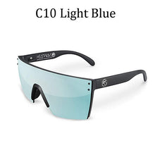 Load image into Gallery viewer, 2023  Heat Wave Sunglasses Men/Women Brand Design Square Conjoined Lens Sun Glasses UV400 With Original Case