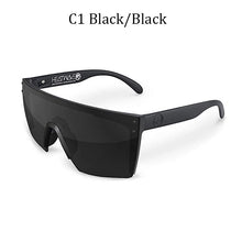 Load image into Gallery viewer, 2023  High Quality  Wave Heat Brand Square Sunglasses Lens Siamese UV400 Sunglasses With Box Packaging