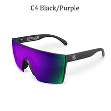 Load image into Gallery viewer, 2023  High Quality  Wave Heat Brand Square Sunglasses Lens Siamese UV400 Sunglasses With Box Packaging