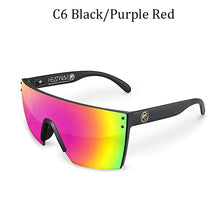 Load image into Gallery viewer, 2023  High Quality  Wave Heat Brand Square Sunglasses Lens Siamese UV400 Sunglasses With Box Packaging
