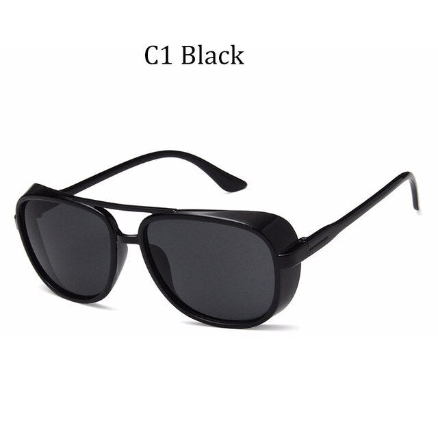 2023 Iron Man 3 Tony stark Sunglasses Men Rossi Coating retro Vintage Designer Sun glasses UV400 Oculos Masculino Gafas de
