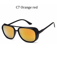 Load image into Gallery viewer, 2023 Iron Man 3 Tony stark Sunglasses Men Rossi Coating retro Vintage Designer Sun glasses UV400 Oculos Masculino Gafas de