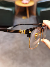 Load image into Gallery viewer, 2023 JIANDAN Krow Heart Glasses Men and Women Personality Retro Big Face Frame Flat Can Be Equipped With Myopia Prescription
