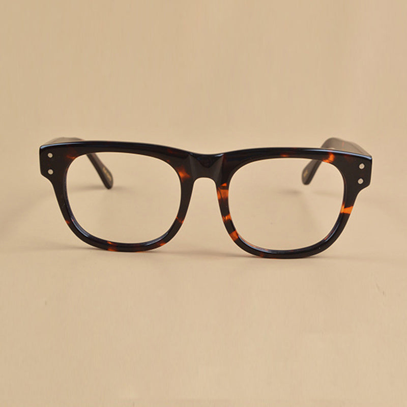 2023 Johnny Depp Eyeglasses Men Women Optical Glasses Frame Computer Goggles Acetate Vintage Style  With Box