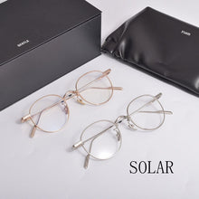 Load image into Gallery viewer, 2023 Korean Brand GM Optical Eyeglasses Frame SOLAR Alloy Myopia Reading Presciption Eyewear Frames Men Women With Case