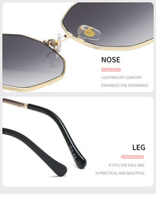 2023 Ladies Sunglasses Korean Version Of Tide UV Polarized Gradient Taiyang Glasses 72052