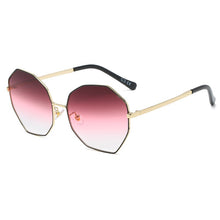 Carica l&#39;immagine nel visualizzatore di Gallery, 2023 Ladies Sunglasses Korean Version Of Tide UV Polarized Gradient Taiyang Glasses 72052
