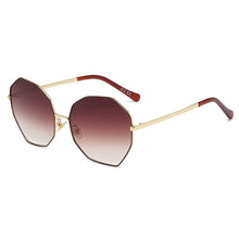 Carica l&#39;immagine nel visualizzatore di Gallery, 2023 Ladies Sunglasses Korean Version Of Tide UV Polarized Gradient Taiyang Glasses 72052