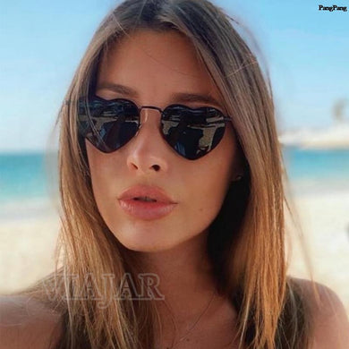 2023 Love Heart Sun glasses Women Female Brand Design Vintage Women's UV400 Polarized Sunglasses Shades Oculos