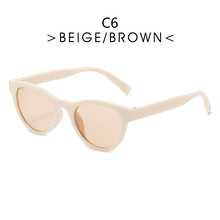 Load image into Gallery viewer, 2023  Trend Sunglasses  Female Dark Brown Oval Eyewear   Male Simple Modeling Outcdoor Oculos De Sol UV400