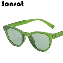 Load image into Gallery viewer, 2023  Trend Sunglasses  Female Dark Brown Oval Eyewear   Male Simple Modeling Outcdoor Oculos De Sol UV400