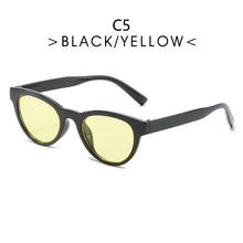 Load image into Gallery viewer, 2023  Trend Sunglasses  Female Dark Brown Oval Eyewear   Male Simple Modeling Outcdoor Oculos De Sol UV400