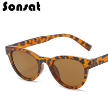 Load image into Gallery viewer, 2023  Trend Sunglasses  Female Dark Brown Oval Eyewear   Male Simple Modeling Outcdoor Oculos De Sol UV400