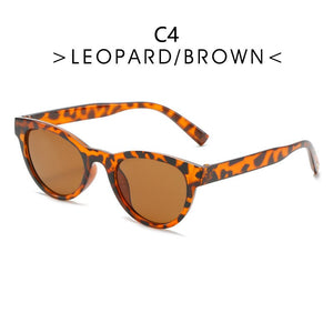 2023  Trend Sunglasses  Female Dark Brown Oval Eyewear   Male Simple Modeling Outcdoor Oculos De Sol UV400