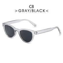 Load image into Gallery viewer, 2023  Trend Sunglasses  Female Dark Brown Oval Eyewear   Male Simple Modeling Outcdoor Oculos De Sol UV400
