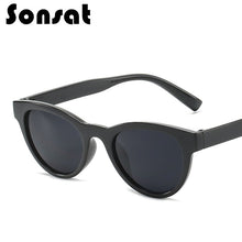 Load image into Gallery viewer, 2023  Trend Sunglasses  Female Dark Brown Oval Eyewear   Male Simple Modeling Outcdoor Oculos De Sol UV400