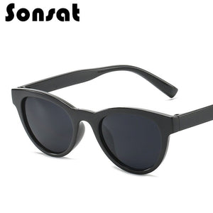 2023  Trend Sunglasses  Female Dark Brown Oval Eyewear   Male Simple Modeling Outcdoor Oculos De Sol UV400