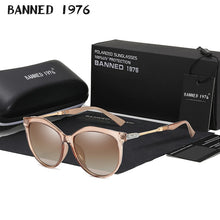 Load image into Gallery viewer, 2023  HD Polarized Women Sunglasses Round Ladies Vintage Brand Design Cat Eye Woman Female Sun Glasses Oculos