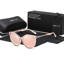 Load image into Gallery viewer, 2023  HD Polarized Women Sunglasses Round Ladies Vintage Brand Design Cat Eye Woman Female Sun Glasses Oculos