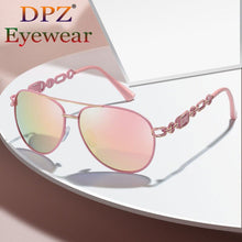Load image into Gallery viewer, 2023   Personality Hollow Metal Polarized Sunglasses  Men Women Retro Brand Design Sunglasses Oculos De Sol 913