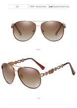 Load image into Gallery viewer, 2023   Personality Hollow Metal Polarized Sunglasses  Men Women Retro Brand Design Sunglasses Oculos De Sol 913