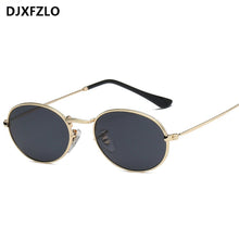 Load image into Gallery viewer, 2023  Retro Small Metal Frame Steampunk Sunglasses Women Men Vintage Oval Sun Glasses Vintage Eyewear oculos
