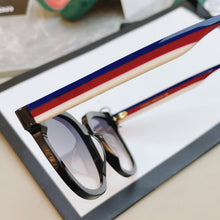 Carica l&#39;immagine nel visualizzatore di Gallery, 2023  Sunglasses Women Brand Designer Gray Acetate Frame Gradient Lens Classic Female Male Eyewear UV400 G0989