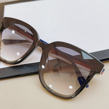 Carica l&#39;immagine nel visualizzatore di Gallery, 2023  Sunglasses Women Brand Designer Gray Acetate Frame Gradient Lens Classic Female Male Eyewear UV400 G0989