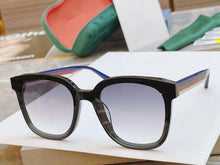 Carica l&#39;immagine nel visualizzatore di Gallery, 2023  Sunglasses Women Brand Designer Gray Acetate Frame Gradient Lens Classic Female Male Eyewear UV400 G0989