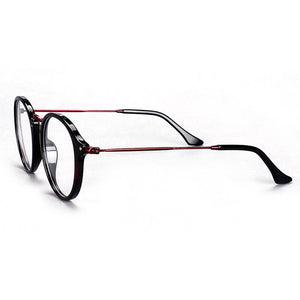 2023 Men Retro Plastic oundsteel Eyeglasses Frame Women Round Myopia Optical Glasses Frame Prescription Eyewear