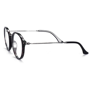 2023 Men Retro Plastic oundsteel Eyeglasses Frame Women Round Myopia Optical Glasses Frame Prescription Eyewear