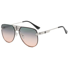 Carica l&#39;immagine nel visualizzatore di Gallery, 2023 Men&#39;s Round Trim Sunglasses Trendy Sunglasses European and American Celebrities Same Glasses