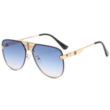 Carica l&#39;immagine nel visualizzatore di Gallery, 2023 Men&#39;s Round Trim Sunglasses Trendy Sunglasses European and American Celebrities Same Glasses