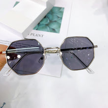 Load image into Gallery viewer, 2023 Octagon Sunglasses Women Gold Black Brown Small Sun Glasses For Men Polygon Metal Frame Birthday Present Male UV400