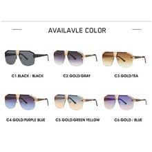 Carica l'immagine nel visualizzatore di Gallery, 2023 One Piece Sunglasses Retro Sunglasses Men Modern Square Sunglasses Ladies Sunglasses