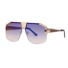 Carica l'immagine nel visualizzatore di Gallery, 2023 One Piece Sunglasses Retro Sunglasses Men Modern Square Sunglasses Ladies Sunglasses