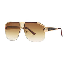 Carica l'immagine nel visualizzatore di Gallery, 2023 One Piece Sunglasses Retro Sunglasses Men Modern Square Sunglasses Ladies Sunglasses