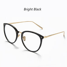 Load image into Gallery viewer, 2022 New Optical Glasses Frame Women Men Retro Round Oversized Eyeglasses Frames Fashion Metal Spectacles Clear Lenses Glasses
