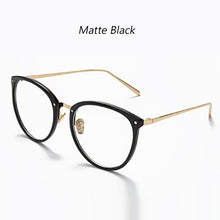 Load image into Gallery viewer, 2022 New Optical Glasses Frame Women Men Retro Round Oversized Eyeglasses Frames Fashion Metal Spectacles Clear Lenses Glasses