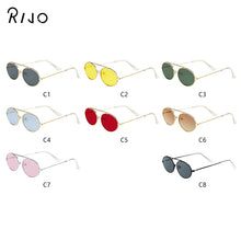 Load image into Gallery viewer, 2022  Oval Sunglasses Women Vintage Brand Designer Sun Glasses Shades Female UV400