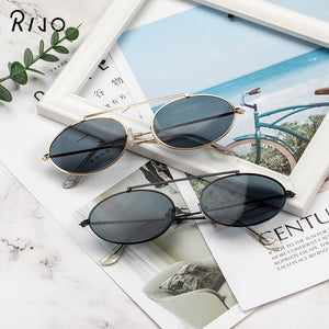 2022  Oval Sunglasses Women Vintage Brand Designer Sun Glasses Shades Female UV400