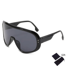 Load image into Gallery viewer, 2023 Oversized Classic Sunglasses Men Women One Piece Brand Design Windproof Sun Glasses Sports Shield Big Frame Male UV400