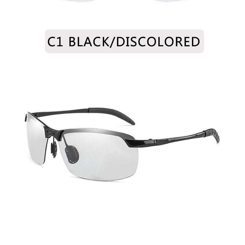 2023 Photochromic Sunglasses Men Polarized Driving Chameleon Glasses Male Change Color SunGlasses Day And Night Vision