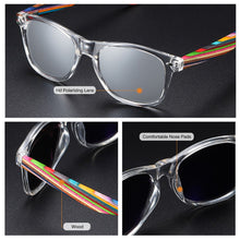 Load image into Gallery viewer, 2023 Polarized Sunglasses for Men Boys and Girls with Recycled Frames Summer Women&#39;s Wood Dark Glasses for Car Driving